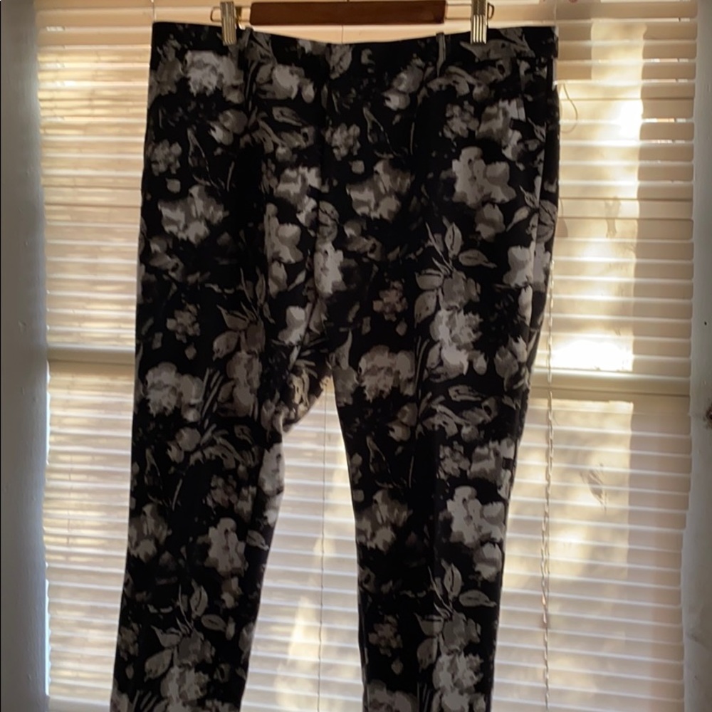 Inc black and white pants